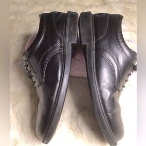 DEER STAGS BLACK DRESS SHOES